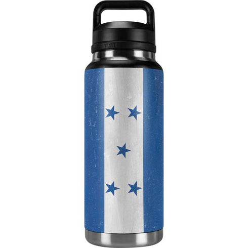 Honduras Flag Distressed YETI Rambler 36oz Bottle Skin