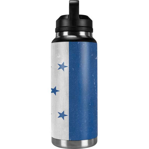 Honduras Flag Distressed YETI Rambler 36oz Bottle Skin