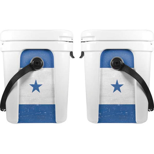 Honduras Flag Distressed YETI Roadie 24 Hard Cooler Skin