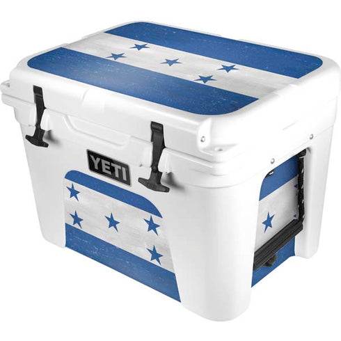 Honduras Flag Distressed YETI Tundra 35 Hard Cooler Skin
