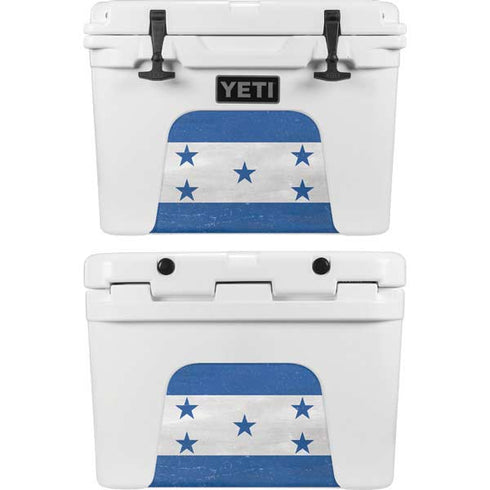 Honduras Flag Distressed YETI Tundra 35 Hard Cooler Skin