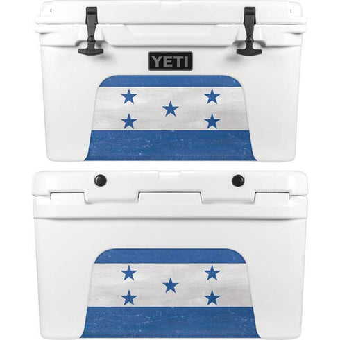 Honduras Flag Distressed YETI Tundra 45 Hard Cooler Skin
