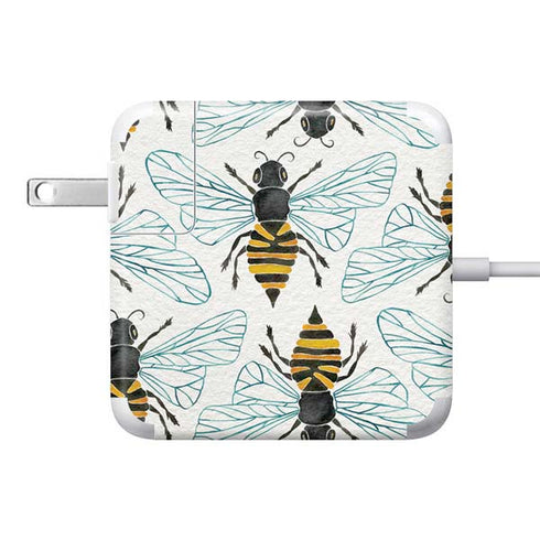 Cat Coq Honey Bee 85W Power Adapter (15 and 17 inch MacBook Pro Charger) Skin