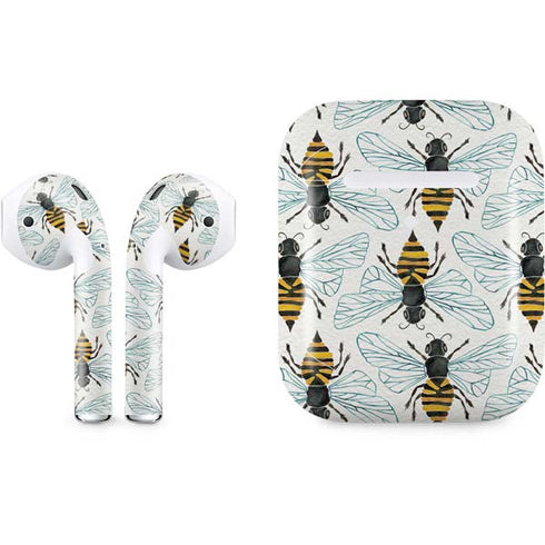 Cat Coq Honey Bee Apple AirPods 2 Skin