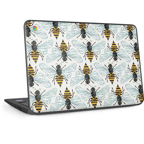 Honey Bee by Cat Coq HP Chromebook Skin
