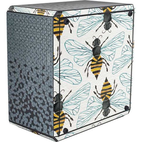 Cat Coq Honey Bee Cooler Master MasterBox Q300L Mini Tower Skin