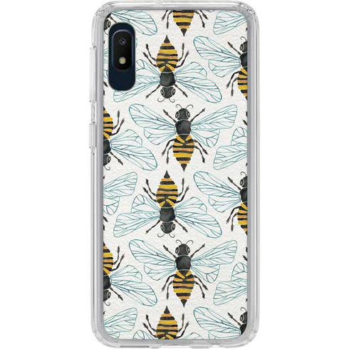 Cat Coq Honey Bee Galaxy A10e Clear Case