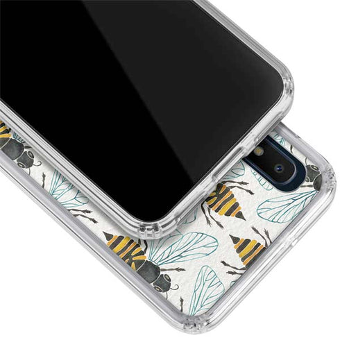 Cat Coq Honey Bee Galaxy A10e Clear Case