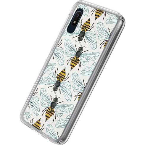 Cat Coq Honey Bee Galaxy A10e Clear Case