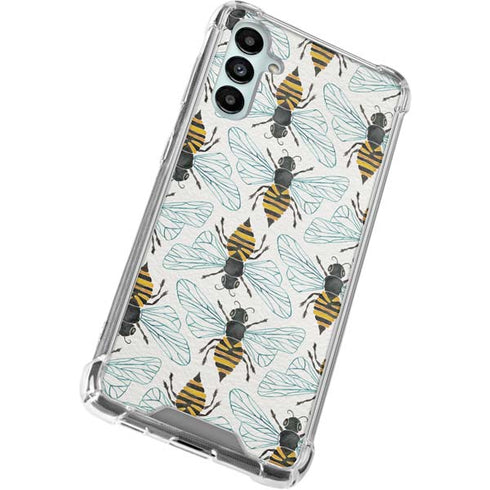 Cat Coq Honey Bee Galaxy A14 5G Clear Case