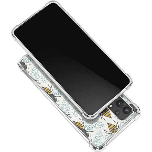 Cat Coq Honey Bee Galaxy A32 5G Clear Case