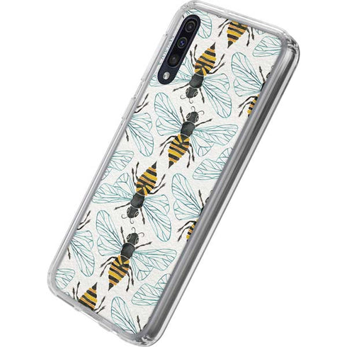 Cat Coq Honey Bee Galaxy A50 Clear Case