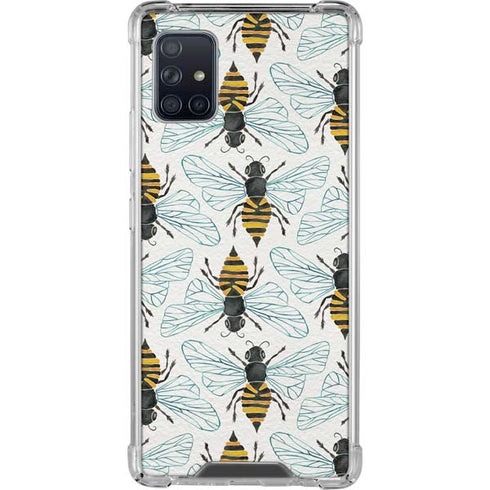Cat Coq Honey Bee Galaxy A51 5G Clear Case