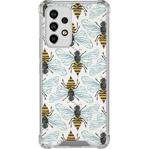 Cat Coq Honey Bee Galaxy A53 5G Clear Case