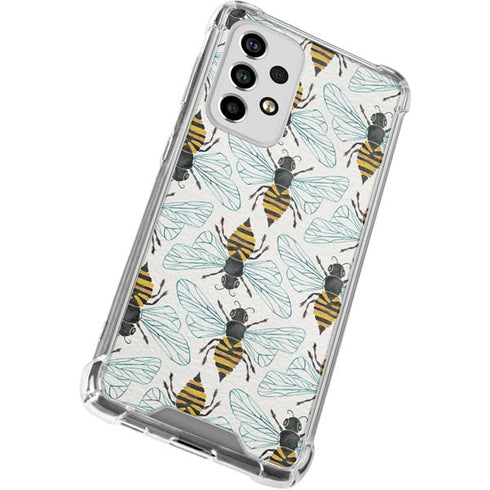 Cat Coq Honey Bee Galaxy A53 5G Clear Case