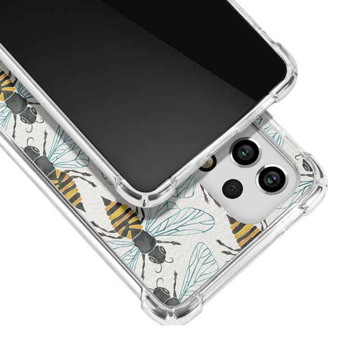 Cat Coq Honey Bee Galaxy A53 5G Clear Case