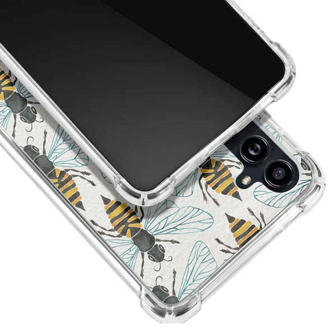 Honey Bee by Cat Coq Galaxy A54 5G Clear Case