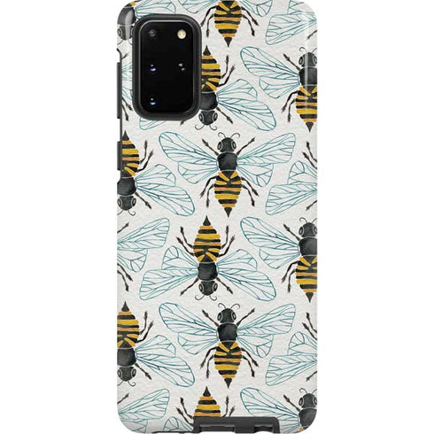Cat Coq Honey Bee Galaxy S20 Plus Pro Case
