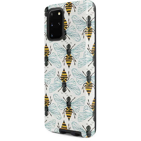 Cat Coq Honey Bee Galaxy S20 Plus Pro Case