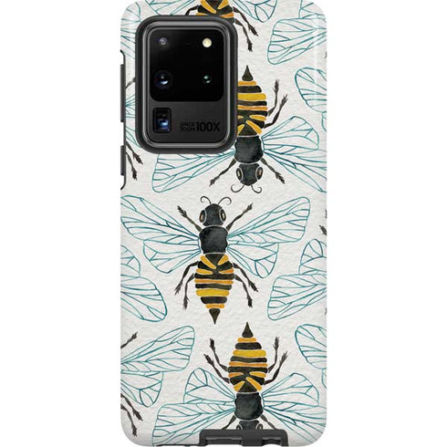 Cat Coq Honey Bee Galaxy S20 Ultra 5G Pro Case