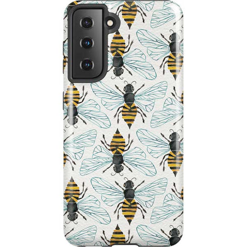 Cat Coq Honey Bee Galaxy S21 5G Pro Case