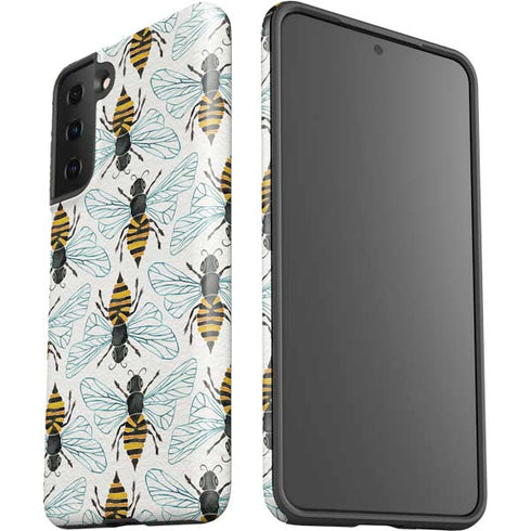 Cat Coq Honey Bee Galaxy S21 Plus 5G Pro Case