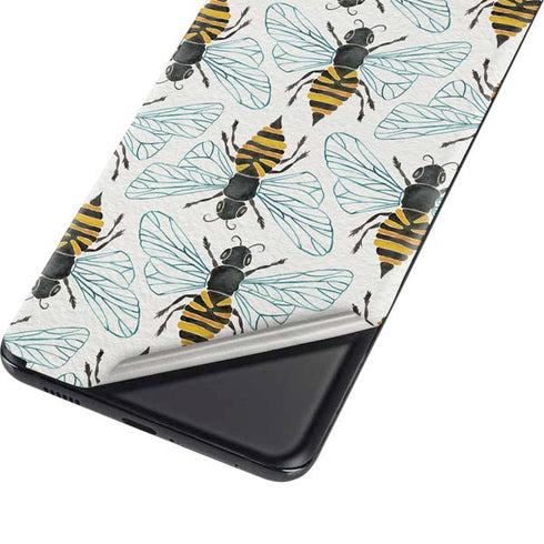 Cat Coq Honey Bee Galaxy S21 Plus 5G Skin