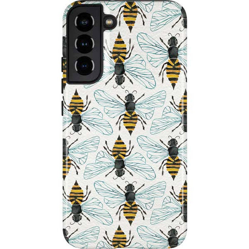 Cat Coq Honey Bee Galaxy S22 Plus Pro Case