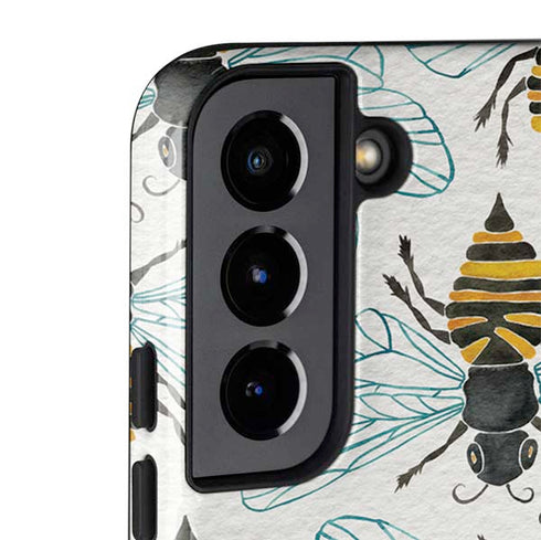 Cat Coq Honey Bee Galaxy S22 Plus Pro Case