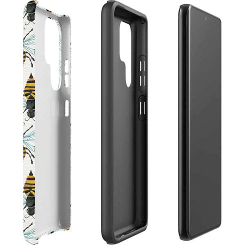 Cat Coq Honey Bee Galaxy S22 Ultra Pro Case