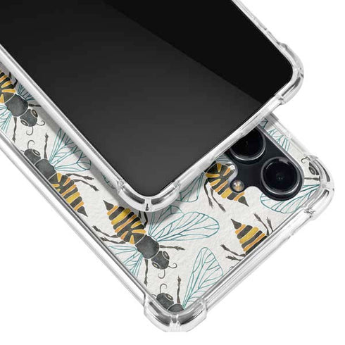 Honey Bee by Cat Coq Galaxy S23 FE Clear Case