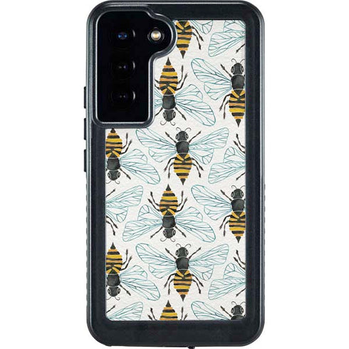 Cat Coq Honey Bee Galaxy S23 Plus Waterproof Case