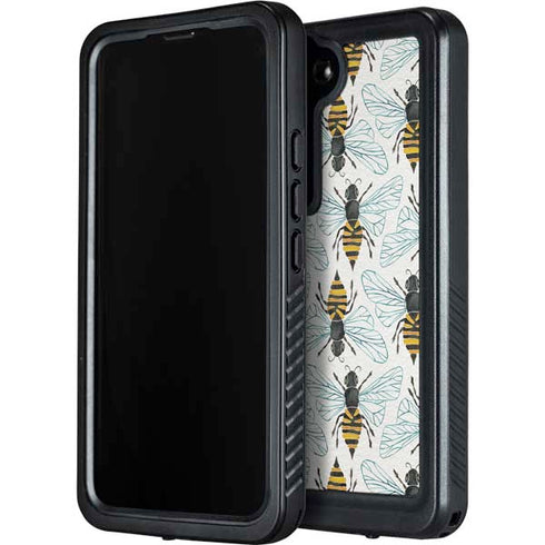 Cat Coq Honey Bee Galaxy S23 Plus Waterproof Case