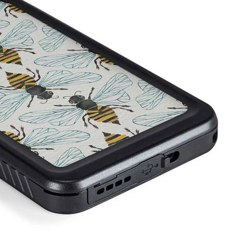 Cat Coq Honey Bee Galaxy S23 Plus Waterproof Case