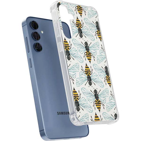 Honey Bee by Cat Coq Galaxy S24 Clear Case