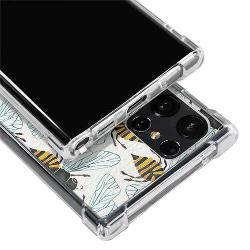 Honey Bee by Cat Coq Galaxy S24 Ultra Clear Case
