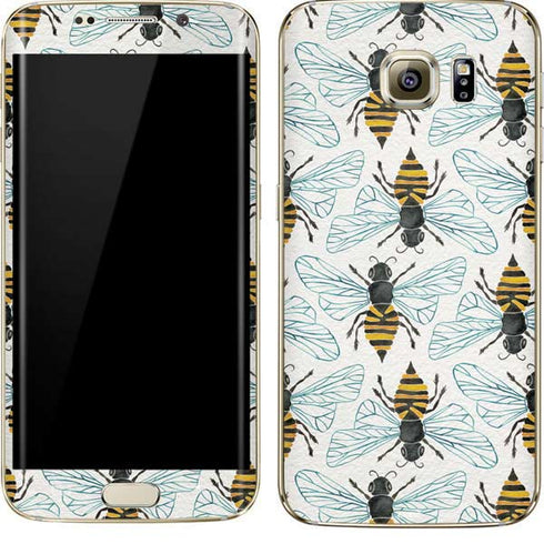 Cat Coq Honey Bee Galaxy S7 Edge Skin