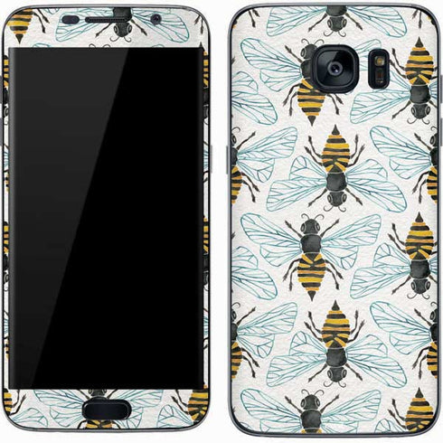 Cat Coq Honey Bee Galaxy S7 Skin