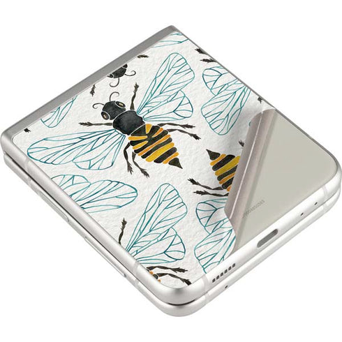 Cat Coq Honey Bee Galaxy Z Flip3 5G Skin