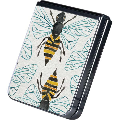 Honey Bee by Cat Coq Galaxy Z Flip5 5G Skin