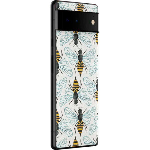 Cat Coq Honey Bee Google Pixel 6 Skin