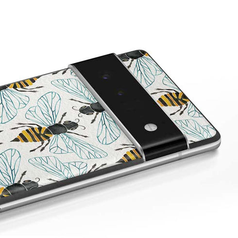Cat Coq Honey Bee Google Pixel 6 Skin