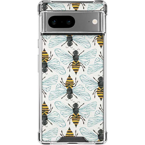 Honey Bee by Cat Coq Google Pixel 8 Clear Case