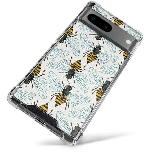Honey Bee by Cat Coq Google Pixel 8 Clear Case