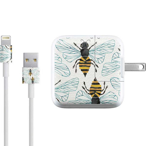 Cat Coq Honey Bee iPad Charger (10W USB) Skin