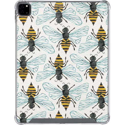 Cat Coq Honey Bee iPad Pro 12.9in (2020) Clear Case