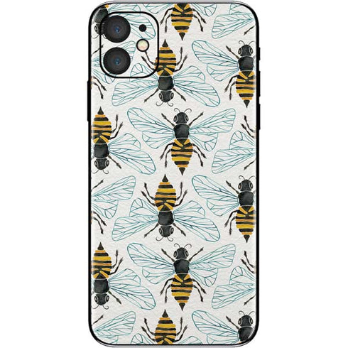Cat Coq Honey Bee iPhone 11 Skin