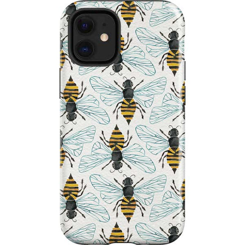 Cat Coq Honey Bee iPhone 12 Mini Impact Case