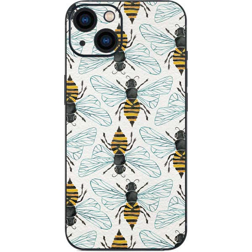 Cat Coq Honey Bee iPhone 13 Skin