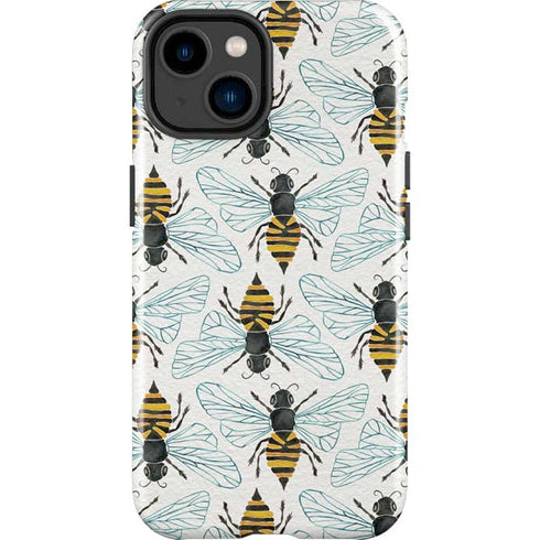 Cat Coq Honey Bee iPhone 14 Plus Impact Case